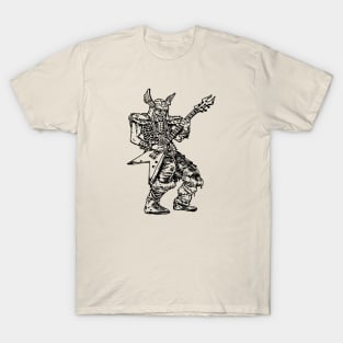 SEEMBO Viking Playing Guitar Guitarist Musician Music Band T-Shirt